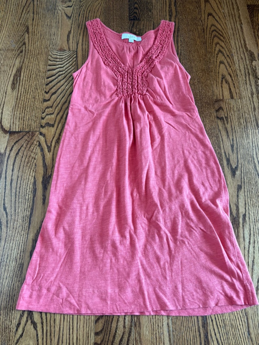LOFT coral sundress, Women’s XS